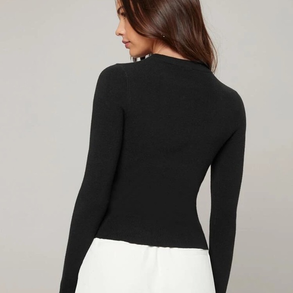 SHEIN Women’s Black Long Sleeve Shirt - Picture 2 of 5